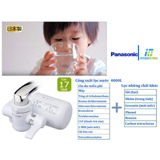 Máy lọc nước tại vòi Panasonic TK-CJ12-W - TK-CJ22-S - Made in Japan - Nội địa Nhật