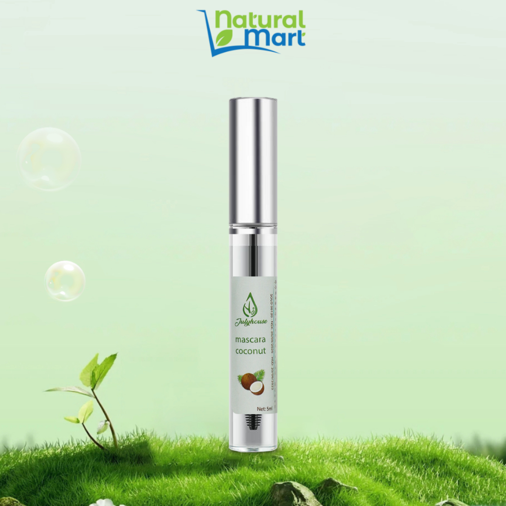 Mascara dầu dừa chuốt mi giữ ẩm,  làm dài mi 5ml JULYHOUSE - NATURALMART