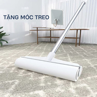 Cây Lăn Bụi Cán Dài 99cm Đa Năng Có Nắp Đậy, Cán Cây Rút Gọn, Giúp Làm Sạch Bụi Bẩn, Lông Thú, Tóc Trên Chăn, Tường