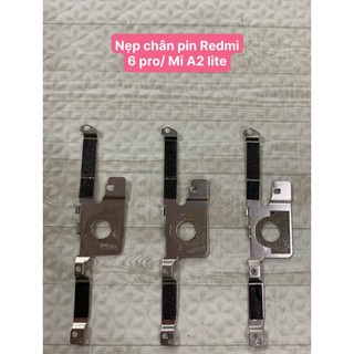 Nẹp chân pin+ màn Redmi 6 pro/ Mi A2 lite Xiaomi (zin bóc máy)