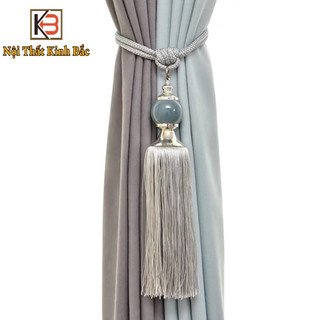Tay vén rèm đá KB Dây buộc rèm xinh xắn- Nơ rèm cao cấp