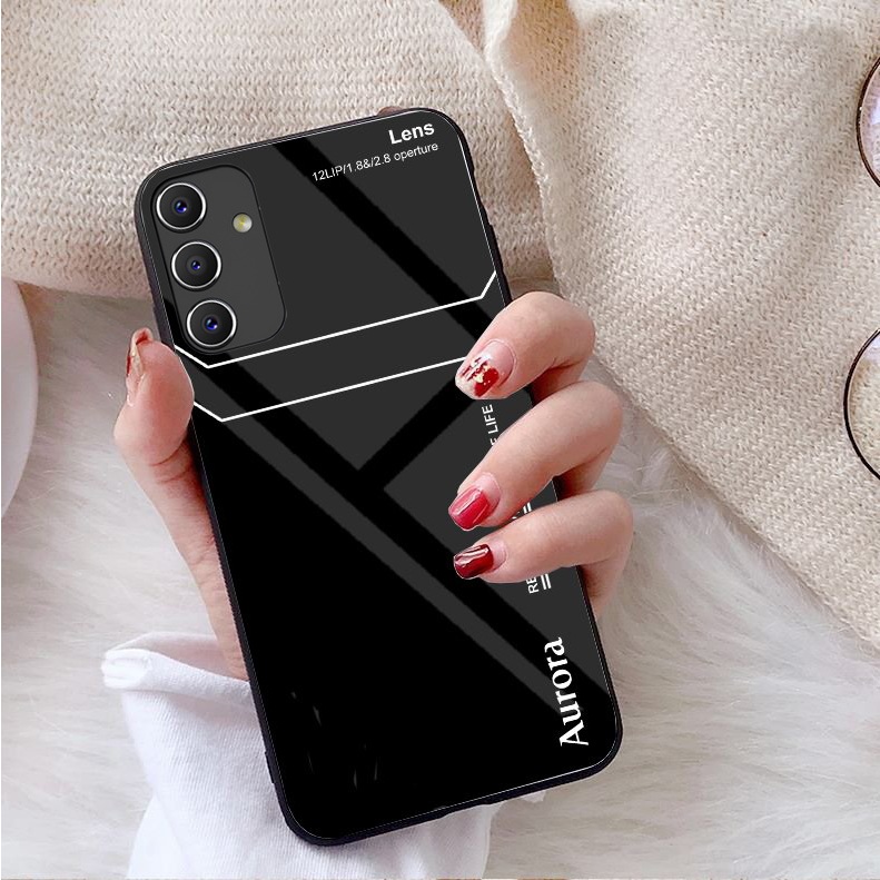 Ốp Lưng SAMSUNG GALAXY A04S, A05S Mặt kính gương sáng bóng cao cấp