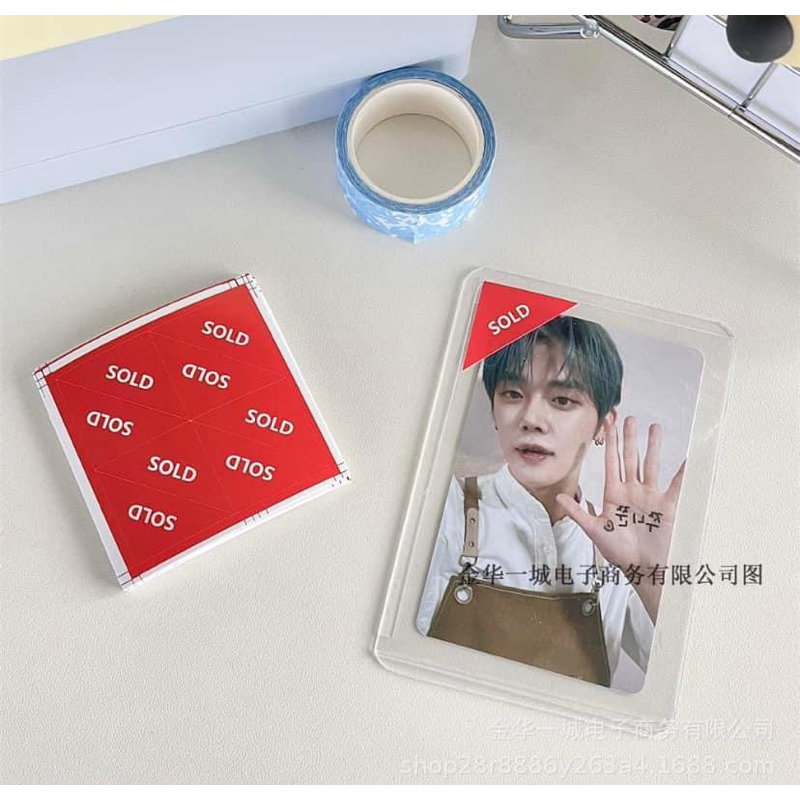 STICKER SOLD GÓI CARD