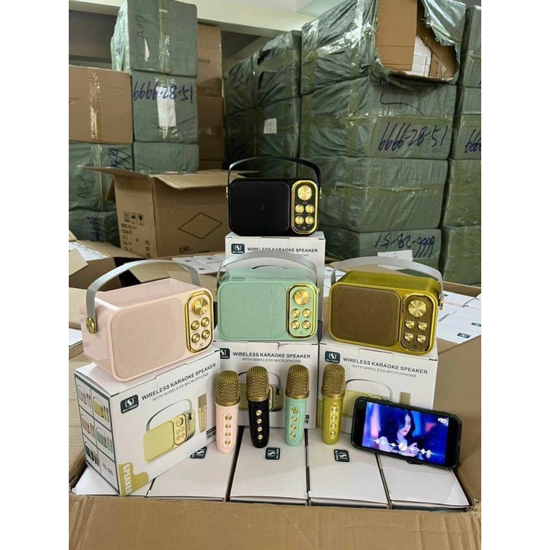 LOA YS-103 KÈM 1 MIC  FULL HỘP