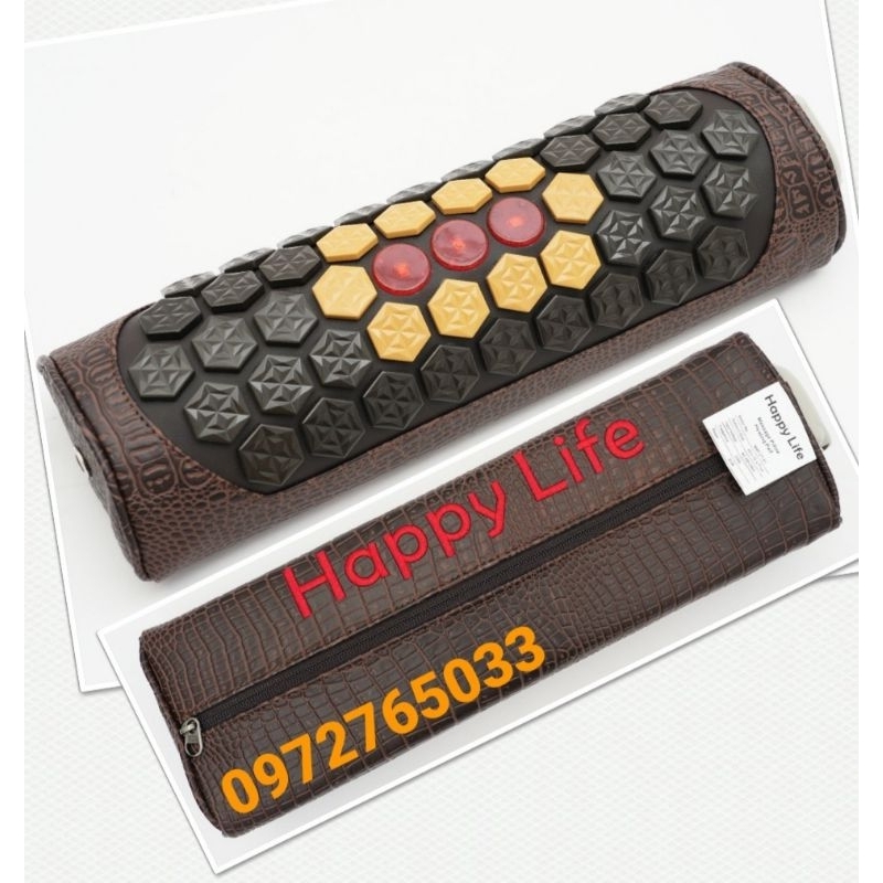 Thảm đá nóng Hàn Quốc HAPPY LIFE 60X150CM với 12 điểm Sóng LASER