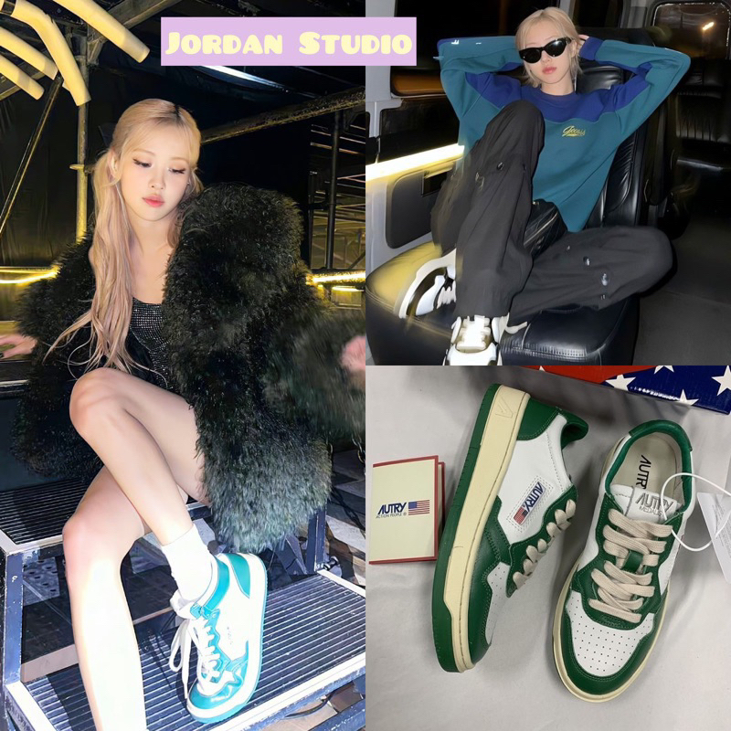 Giày sneaker Autry cổ thấp giống Rosé,Jennie,Lisa Blackpink