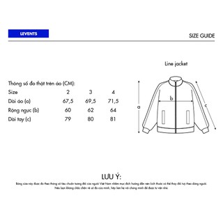 Áo khoác Levents Line Jacket/ White