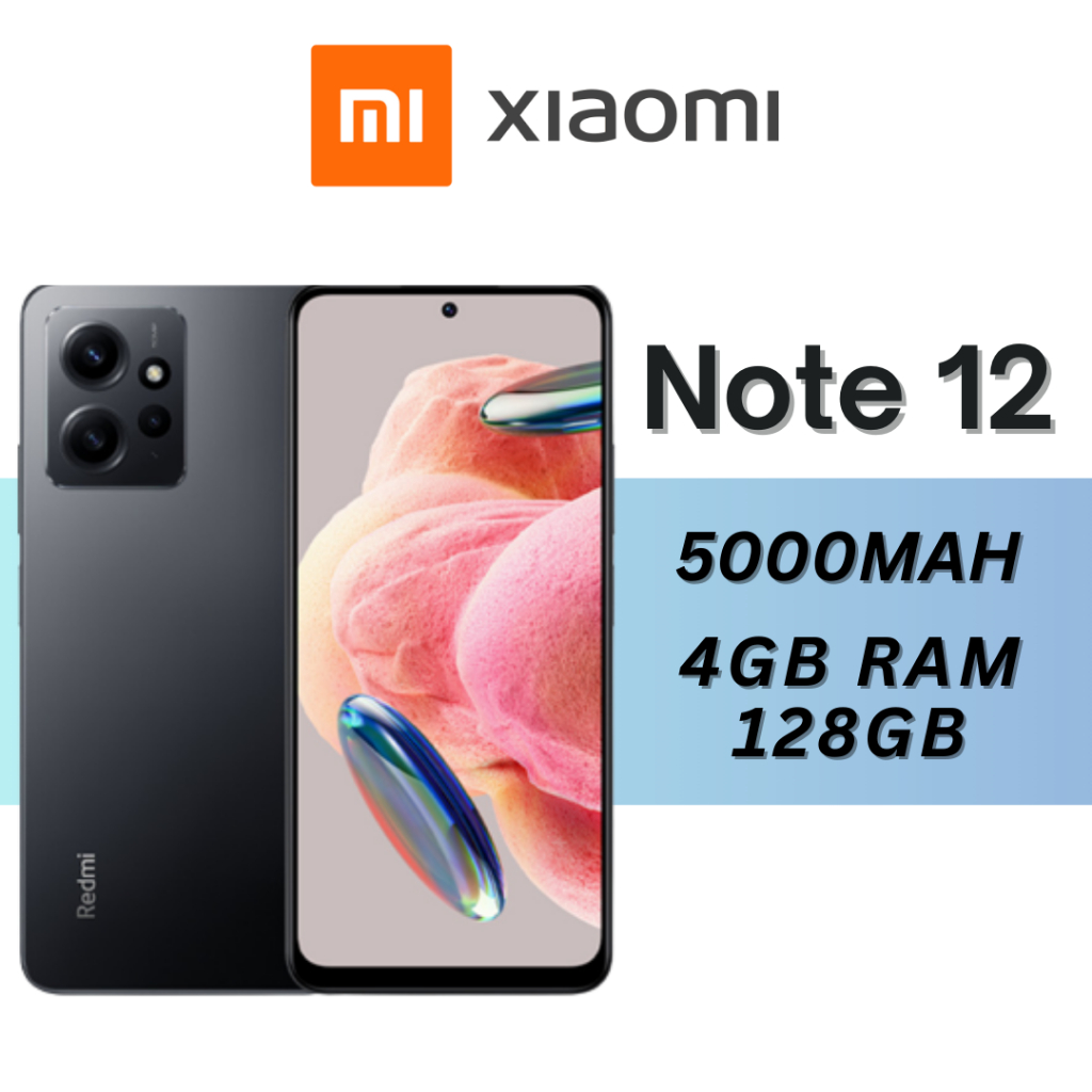 Điện thoại Xiaomi Redmi Note 12 - Chính hãng