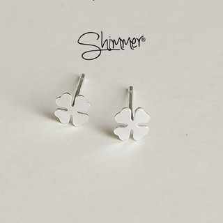 Bông tai bạc 925 nữ cao cấp - outlet 38 - shimmer silver