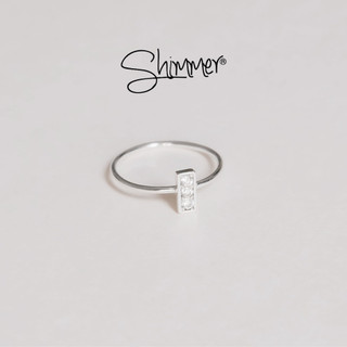 Nhẫn bạc 925 nữ - outlet 1 - shimmer silver