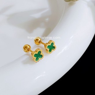 Hoa tai nữ titan Bi Cỏ 4 Lá
