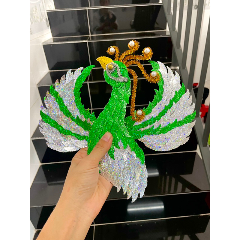 Cặp 2 cánh công không kèm đầu cho tháp oản