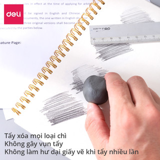 [ARTDOOR] Gôm tẩy than đất sét DELI Nuevo