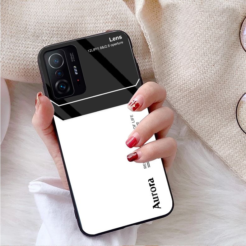 Ốp Lưng XIAOMI 11T 5G, 11T PRO 5G Mặt kính gương sáng bóng cao cấp