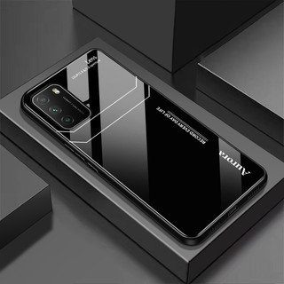Ốp Lưng POCO M3 Mặt kính gương sáng bóng cao cấp