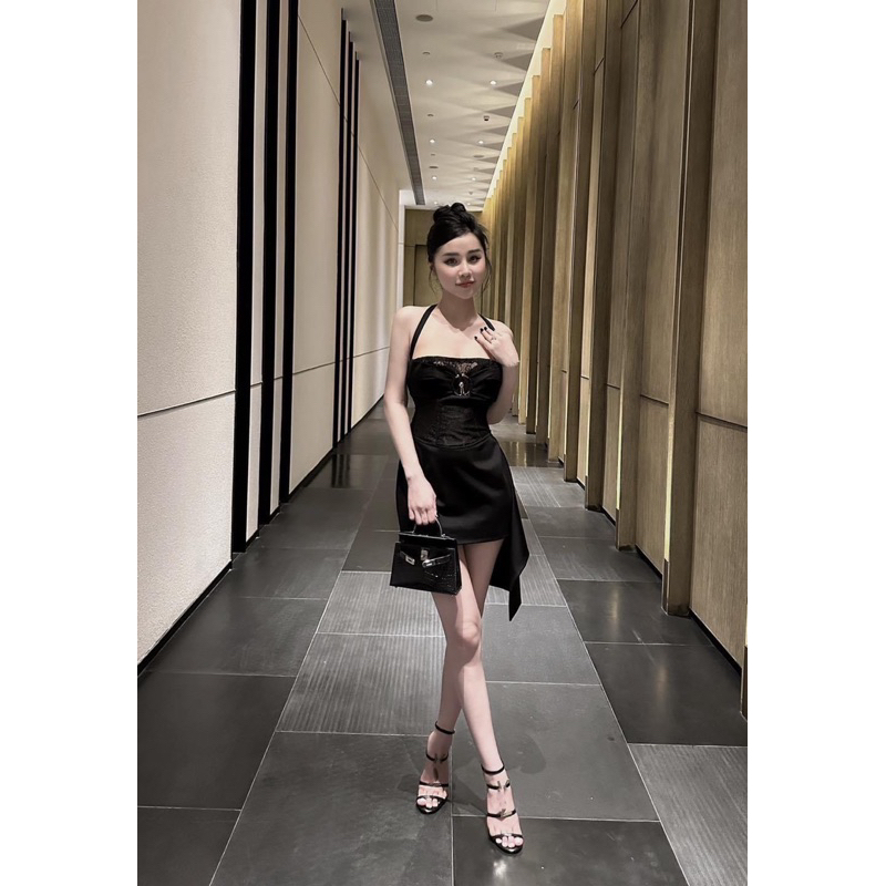 Body yếm phối ren tag ngực 🖤