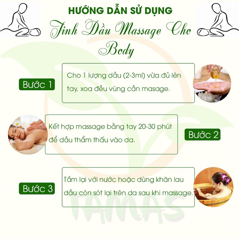 DẦU DỪA ÉP NÓNG MASSAGE BODY
