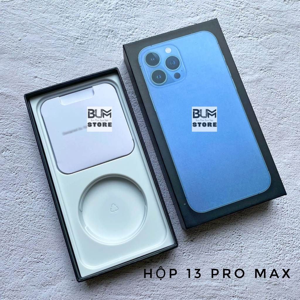 Hộp Đựng 15 ProMax / 14 ProMax / 13 ProMax / 12 ProMax / 11 ProMax Trưng Bày Kèm Que Lấy Sim