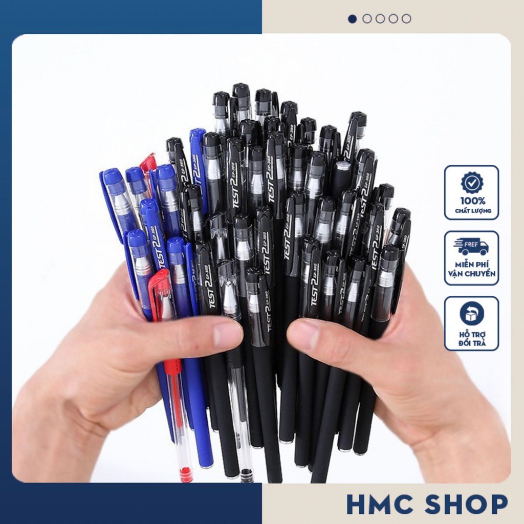 Bút bi xanh - đen - đỏ bút nước Gel 0.5