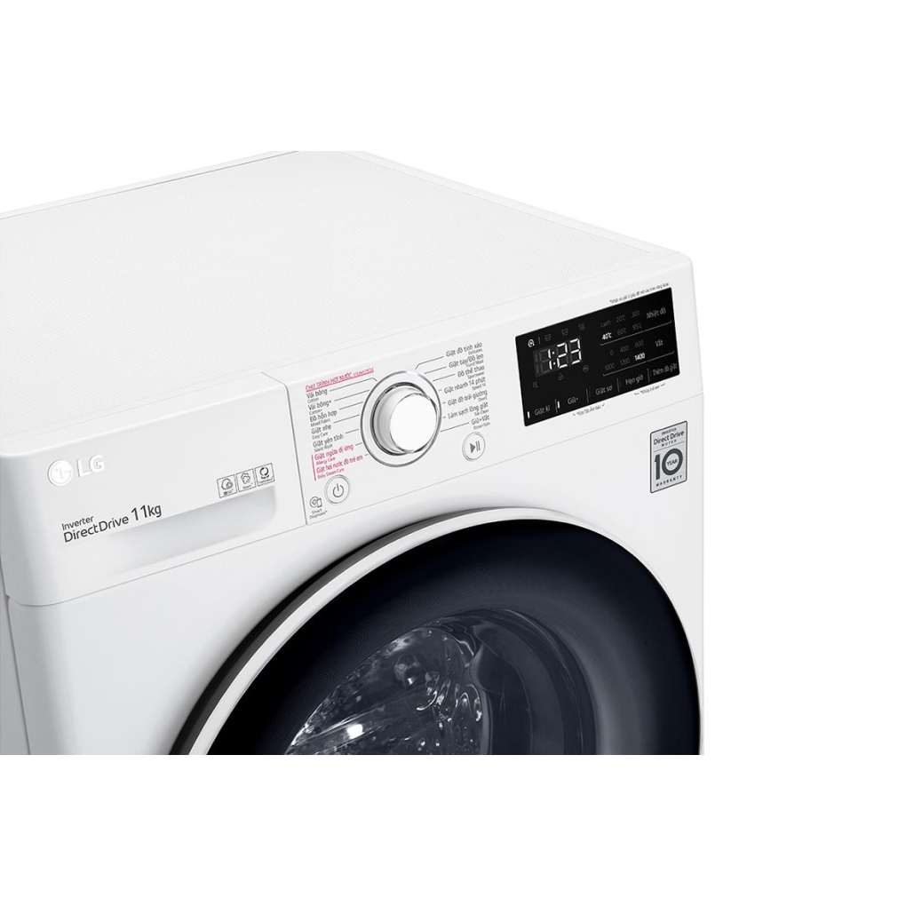 Máy giặt LG Inverter FV1410S5W 10kg  lồng ngang, cửa trước - Chính hãng, bảo hành 24 tháng