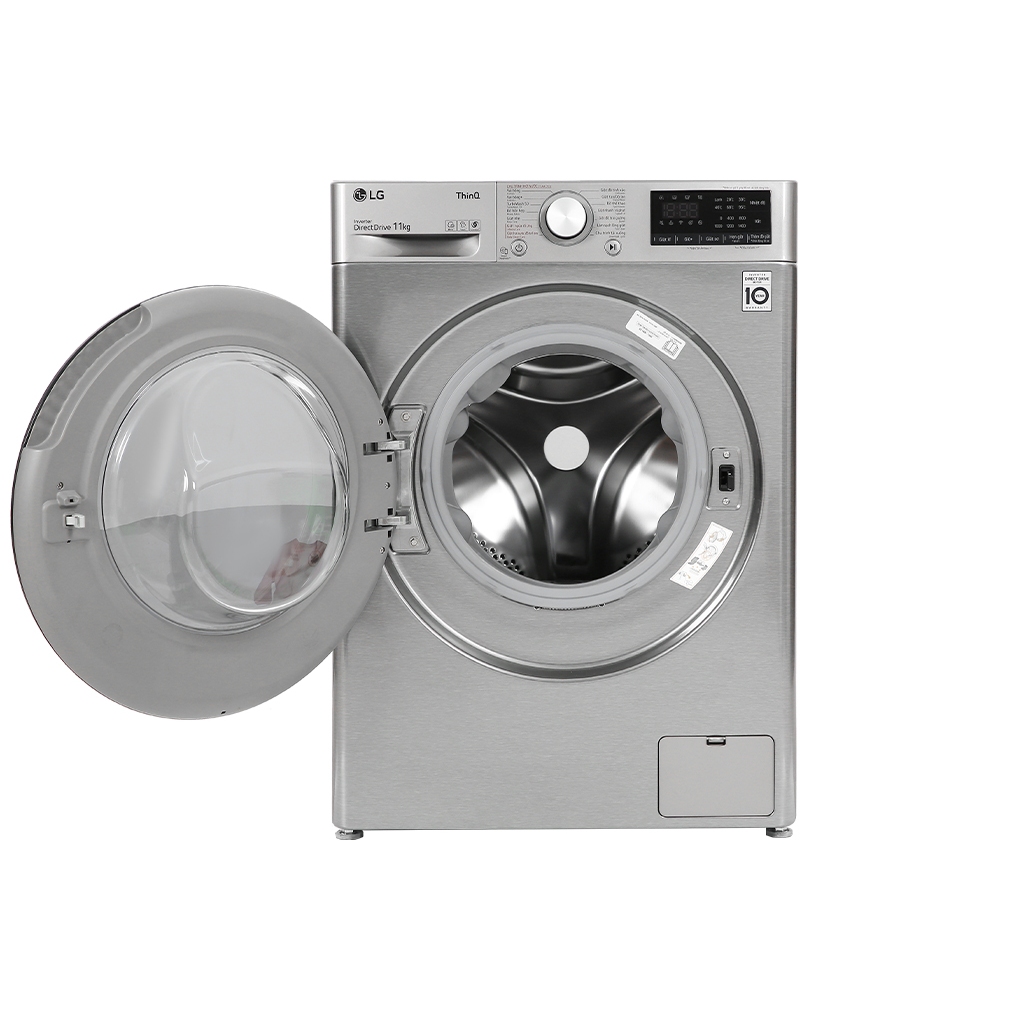Máy giặt LG FV1411S4P 11kg cửa trên, màu xám nhạt- Bảo hành chính hãng 24 tháng