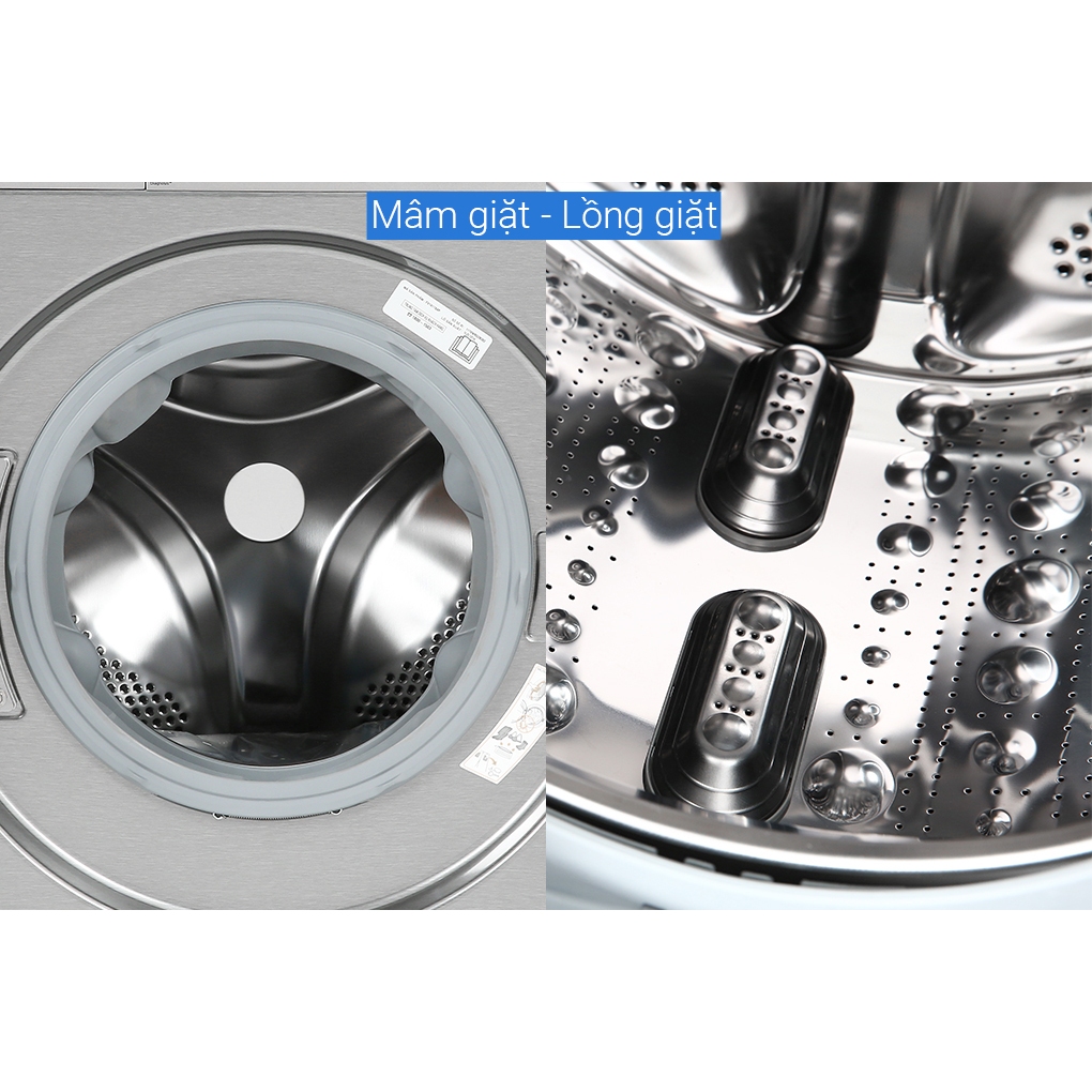 Máy giặt LG FV1411S4P 11kg cửa trên, màu xám nhạt- Bảo hành chính hãng 24 tháng