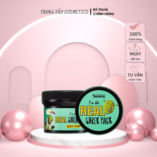Mặt nạ đất sét bạc hà rau má im the real shrek pack