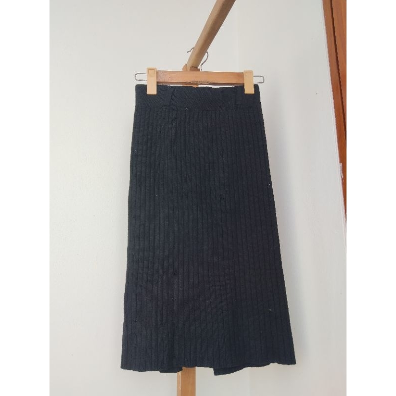 Chân váy len 2hand vintage Hàn, Nhật