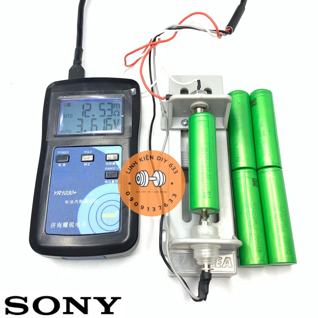 Pin Sony US18650 VTC6 C6 DL 3000mAh, xả cao 15C 30A mới 100%