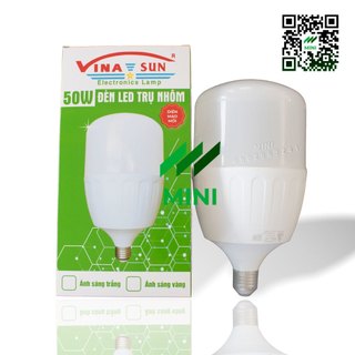 Bóng đèn vinasun led trụ nhôm 50w