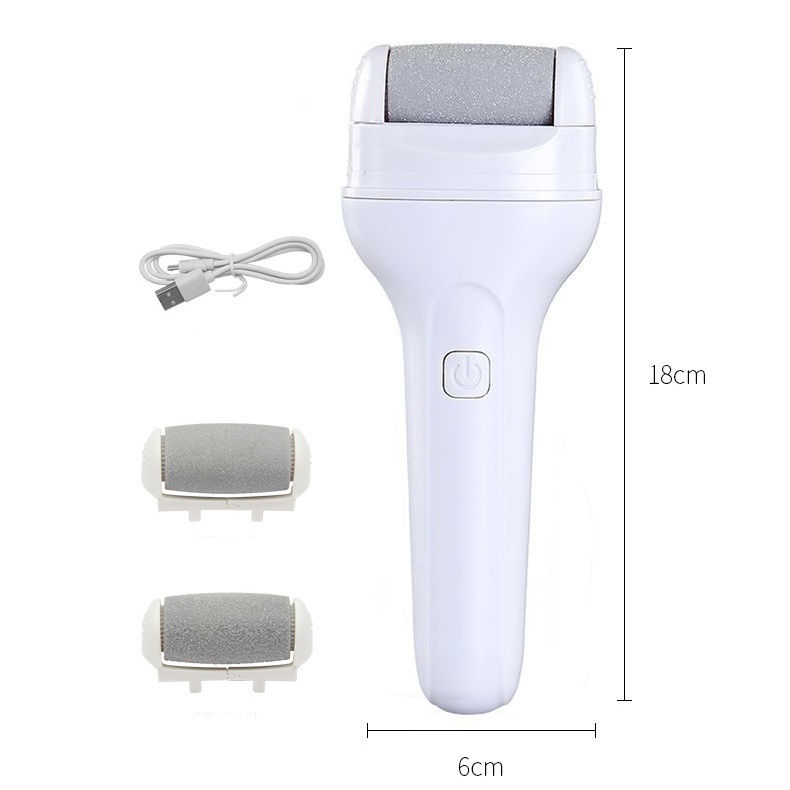 Máy Chà Gót Chân Tẩy Tế Bào Chết Tự Động Tại Nhà 2 Đầu Mài Dụng Cụ Chà Gót Chân Chuyên Dụng Chết An Toàn