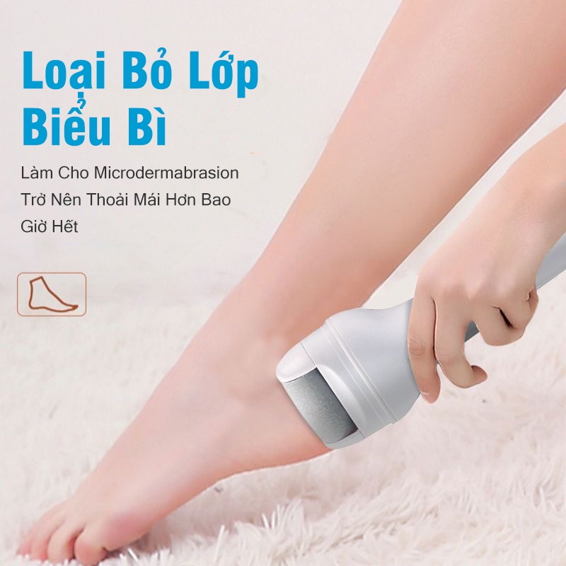 Máy Chà Gót Chân Tẩy Tế Bào Chết Tự Động Tại Nhà 2 Đầu Mài Dụng Cụ Chà Gót Chân Chuyên Dụng Chết An Toàn
