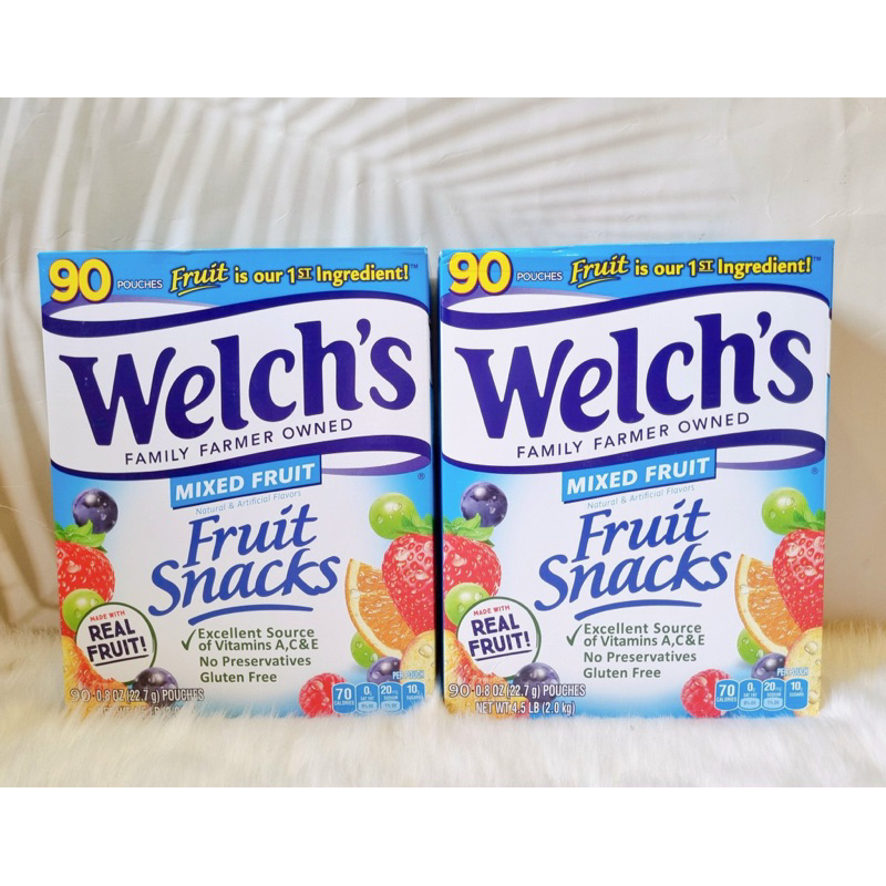 Kẹo dẻo trái cây tự nhiên WELCH.