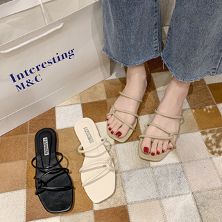 DÉP NỮ DÂY BÚN XỎ NGANG XINH XẮN ĐỦ MÀU