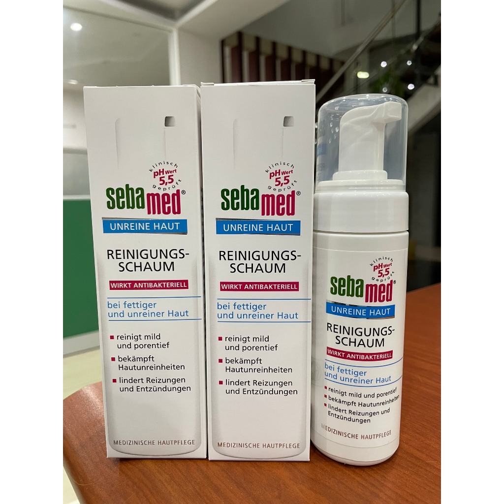 SỮA RỬA MẶT SEBAMED - THƯƠNG HIỆU NỔI TIẾNG CỦA ĐỨC - CHUYÊN DÙNG CHO DA NHIỀU DẦU, DA BỊ MỤN DO TUỔI DẬY THÌ, MỤN NỘI T