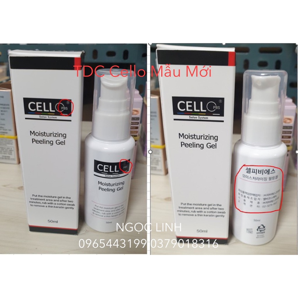 Tẩy Da Chết Cello Cell Line Hàn Quốc Chính Hãng