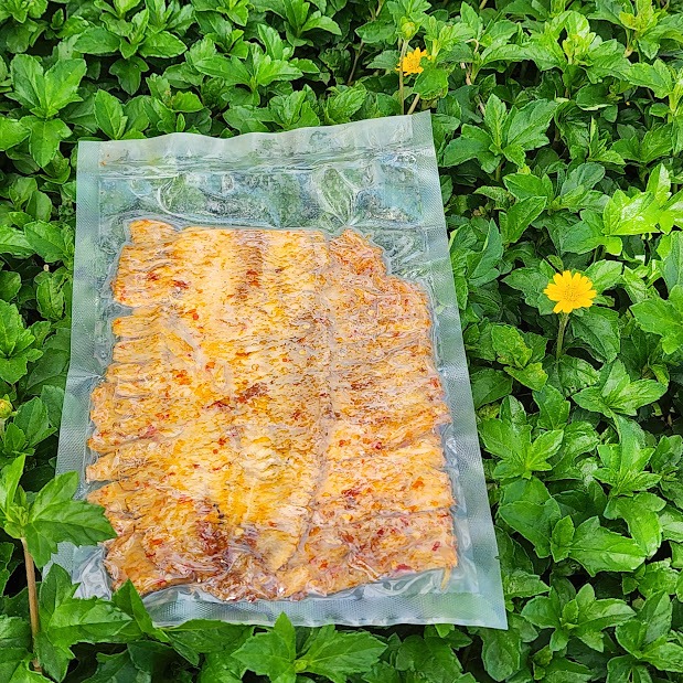 Mực cán tẩm gia vị Nha Trang loại dày cơm, dai, cay nhẹ, gói 500 gram  -Seavy