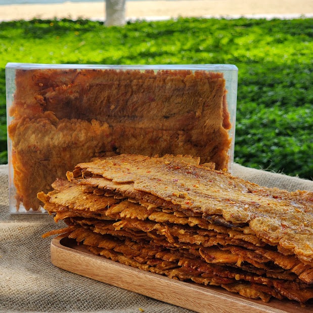 Mực cán tẩm gia vị Nha Trang loại dày cơm, dai, cay nhẹ, gói 500 gram  -Seavy