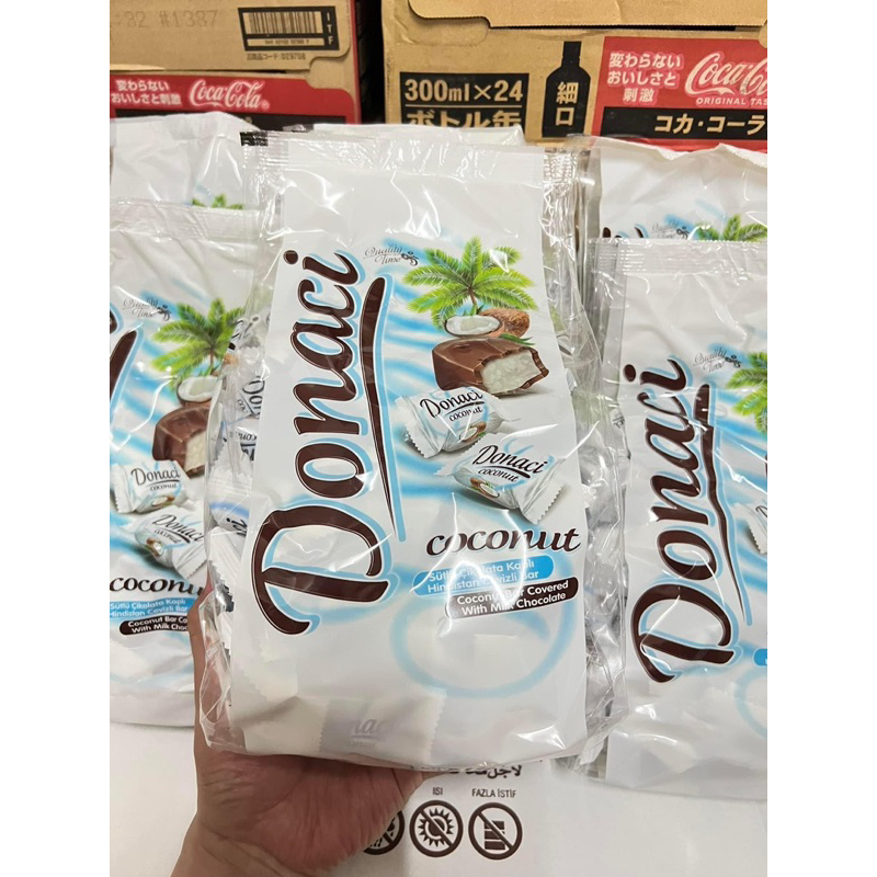 Socola dừa Donaci Coconut 1kg của Thổ Nhĩ Kỳ - Date 9/2025.