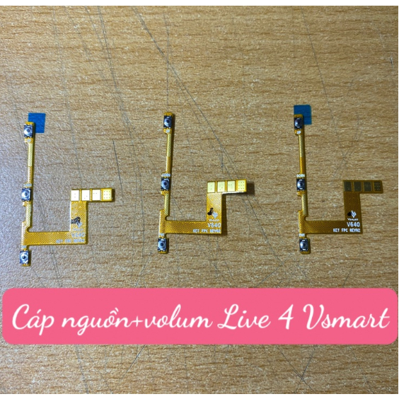 Cáp Nguồn + Volum Vsmart Live 4/V640A