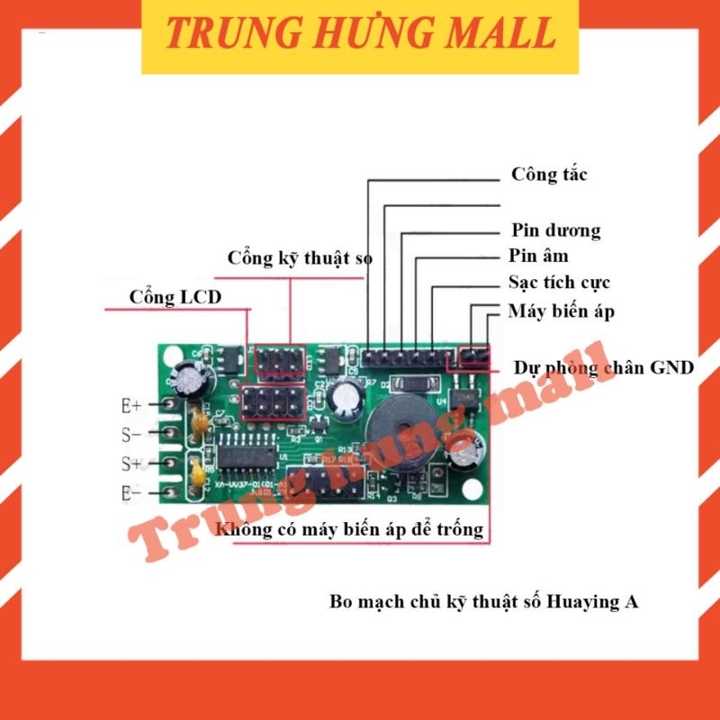 Bo mạch cân điện tử 1