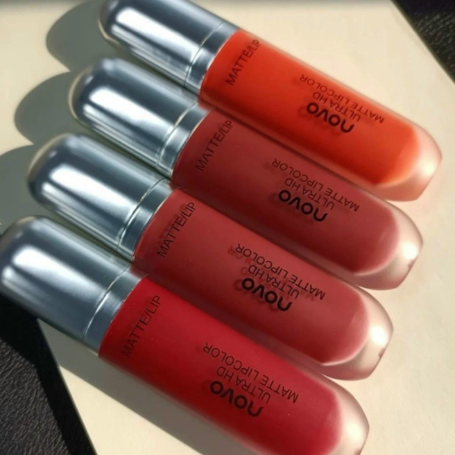 Son kem Novo 08 Chính Hãng siêu mềm mịn môi xinh