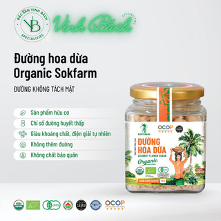 Đường hoa dừa hữu cơ sokfarm