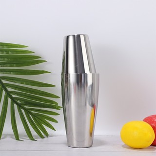 Bình lắc shaker 2 mảnh, bình boston shaker 2 mảnh chất liêu inox