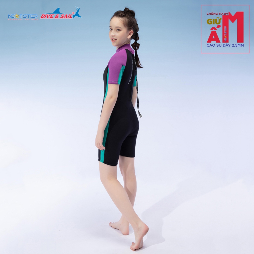 Đồ bơi giữ nhiệt chống tia UV chống thấm nước chất liệu cao su Neoprene dày 2.5mm giữ ấm chống nắng hiệu quả