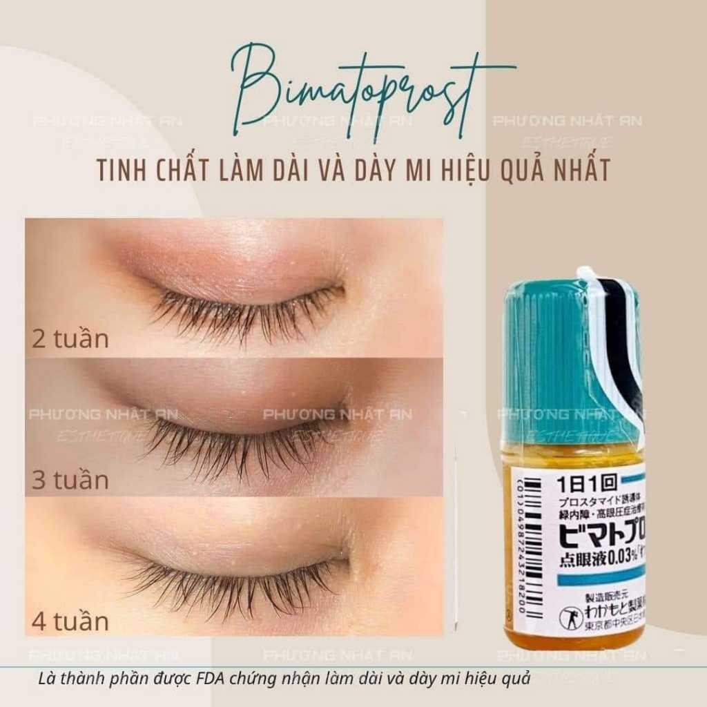 Dưỡng dài mi Bimatoprost Nhât