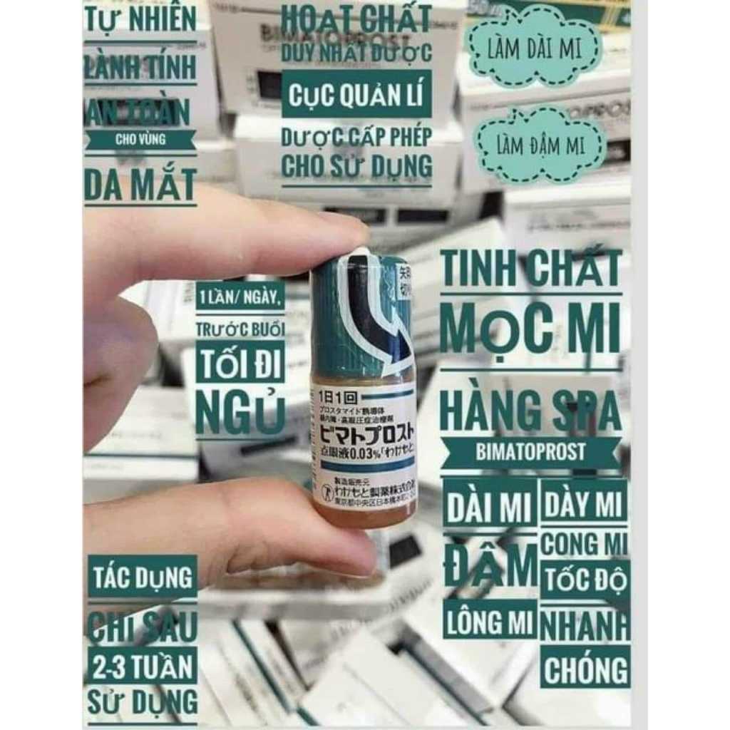 Dưỡng dài mi Bimatoprost Nhât