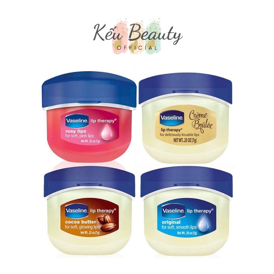 Sáp Dưỡng Môi Mềm Mọng Vaseline Lip 7g