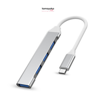 Hub Type C - Hub USB 3.0 Tốc Độ Cao Chia 4 Cổng USB 3.0 Tamayoko Dành Cho Laptop Điện Thoại - Hàng Chính Hãng