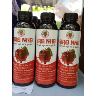 Combo 2 chai siro nho nguyên chất